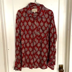 One world Brothers Large Mens button down